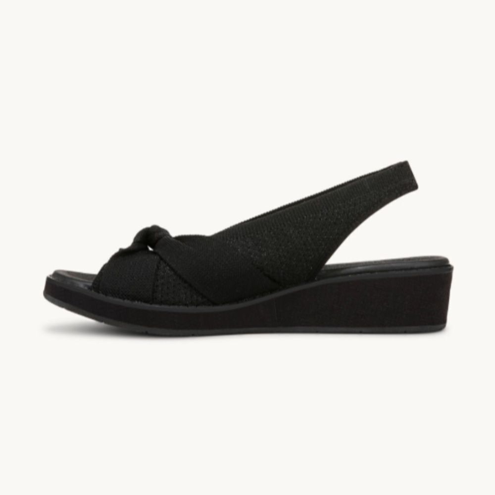 Bzees Bell Bell Slingback Wedge Sandal (WIDE) - Picture 3 of 9